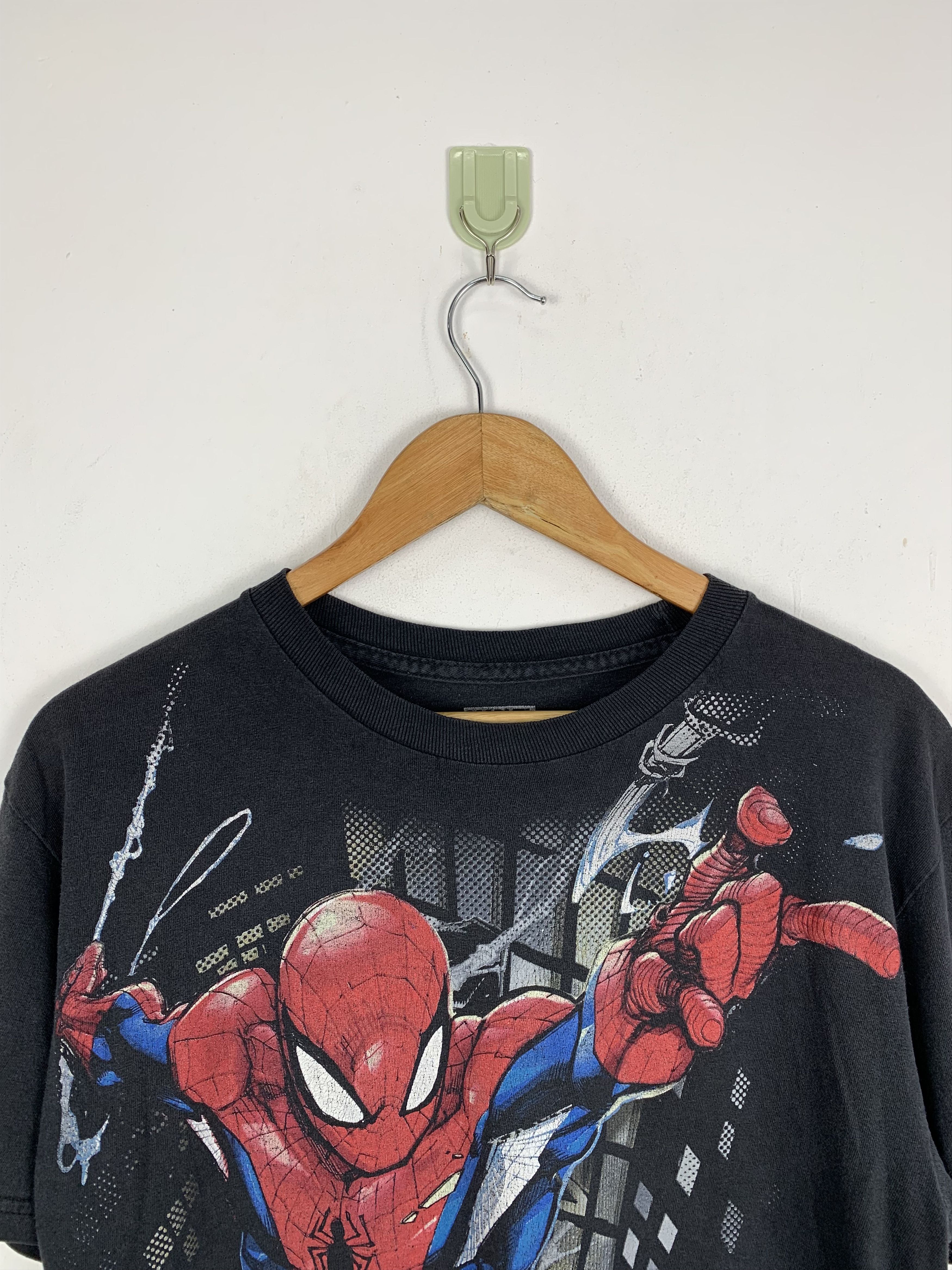 Marvel Comics × Vintage Vintage Spiderman Marvel Rap Tees Style TA0290 Size US M / EU 48-50 / 2 - 2 Thumbnail