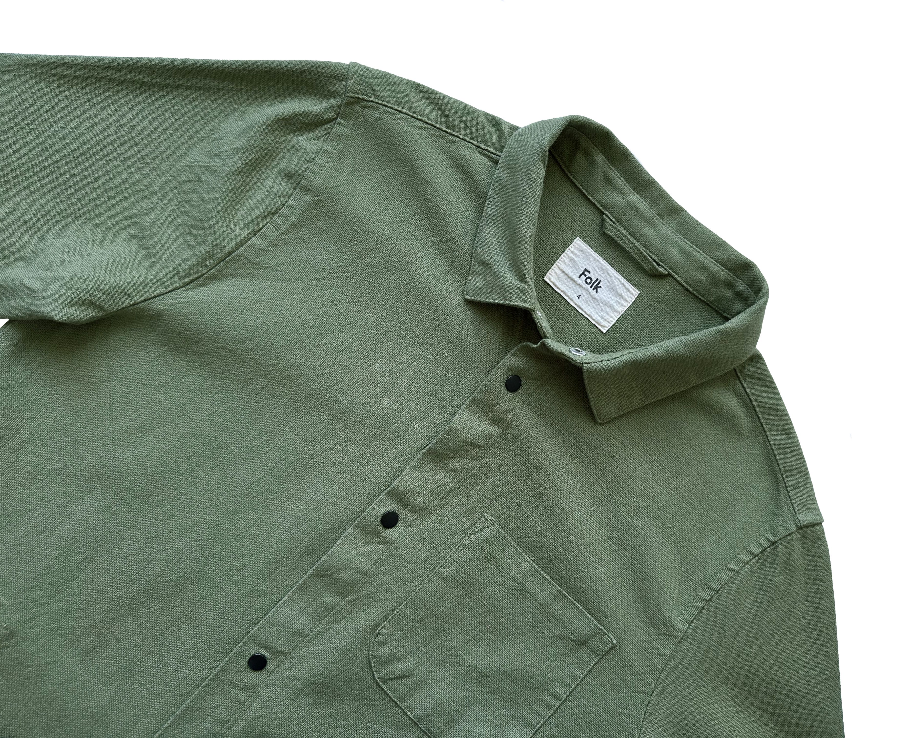Folk FOLK Twill Assembly Olive Jacket Size US L / EU 52-54 / 3 - 3 Thumbnail