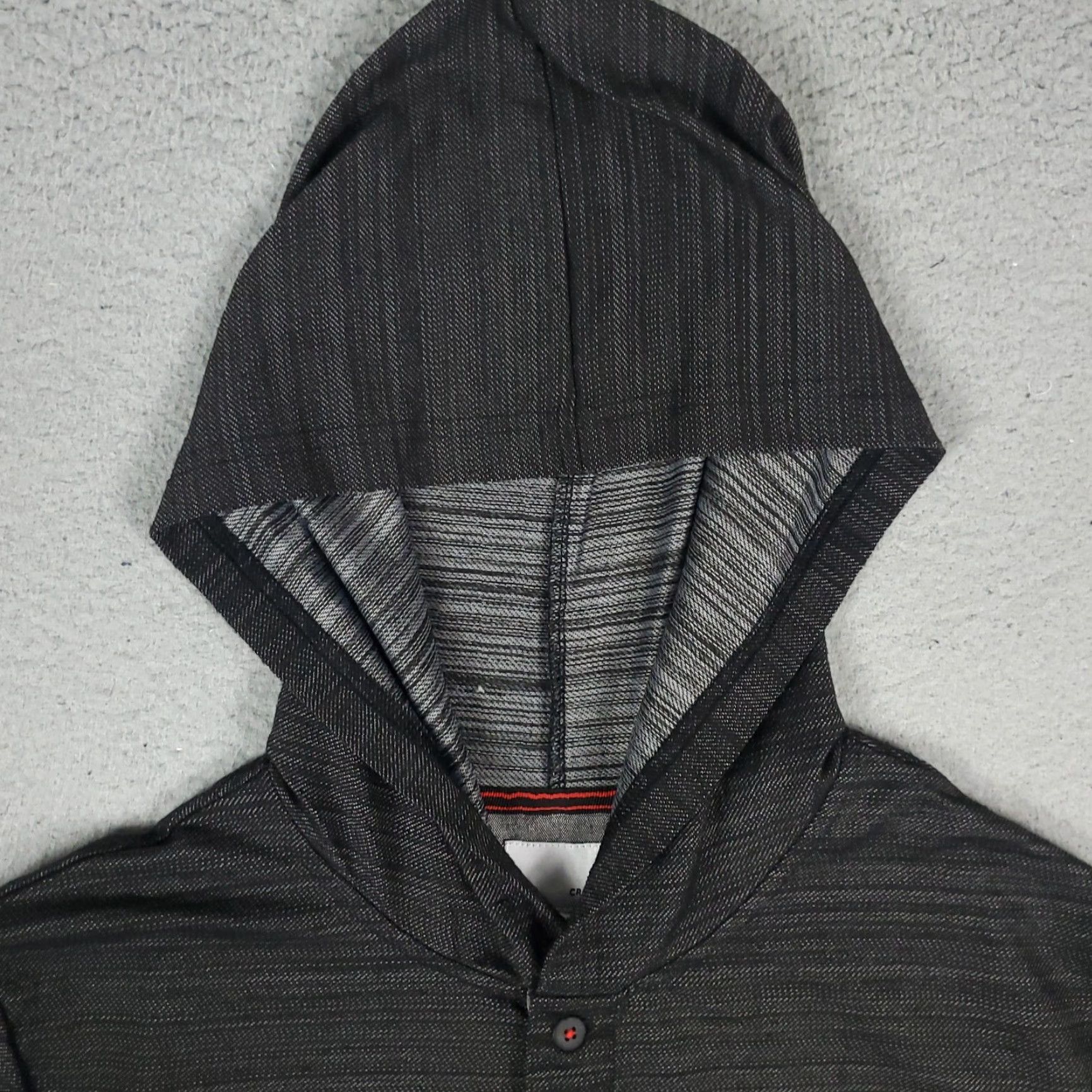 Vintage Craft + Flow Gray Heather Casual Button Long Sleeve Pullover Hoodie Shirt Size S Size US S / EU 44-46 / 1 - 2 Thumbnail