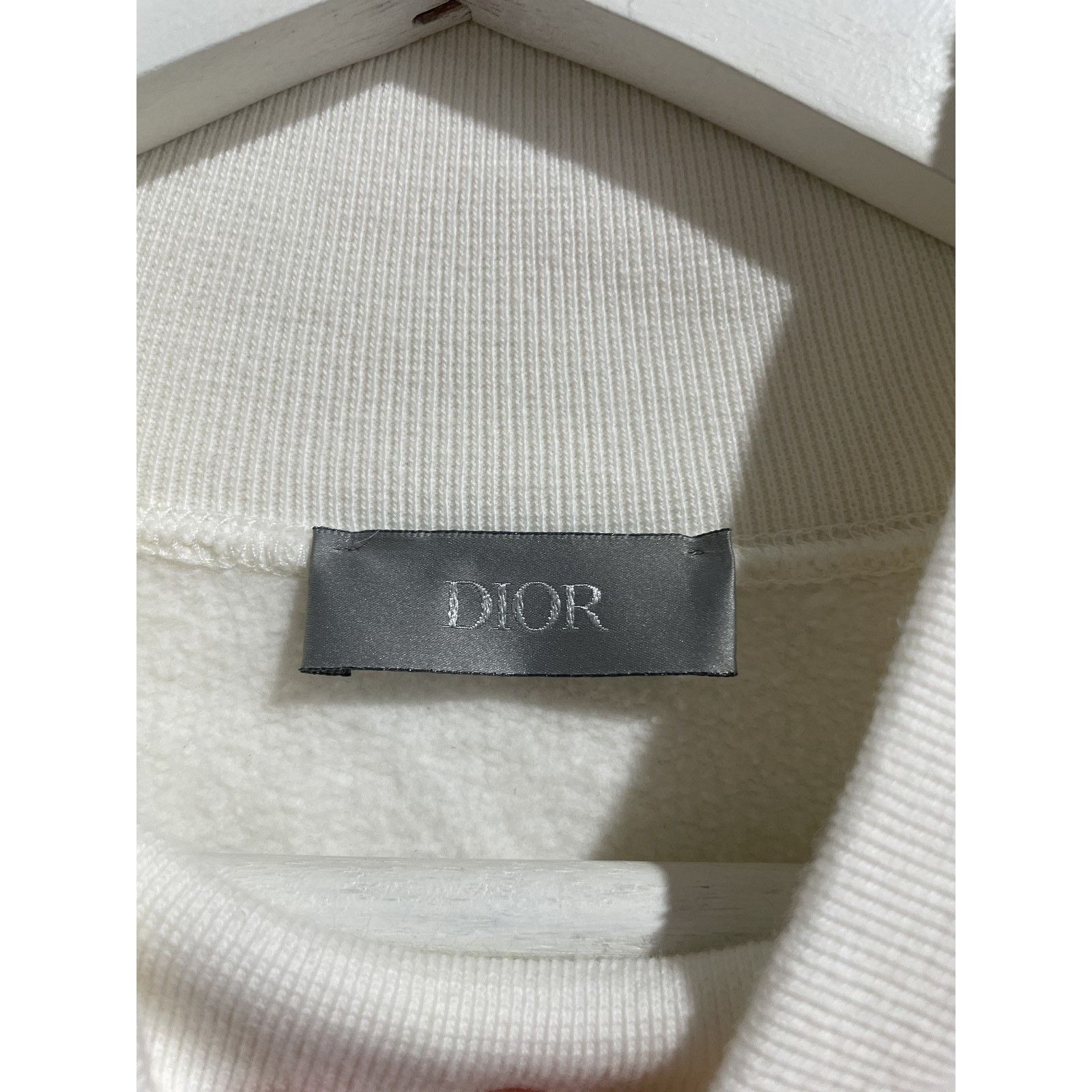 Dior DIOR WHITE ERL PATCH CREWNECK SIZE XXL PREOWNED Size US XXL / EU 58 / 5 - 13 Thumbnail