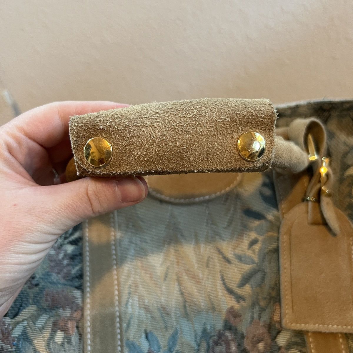 Other rench Vintage Floral Tapestry Duffel Bag Size ONE SIZE - 5 Thumbnail