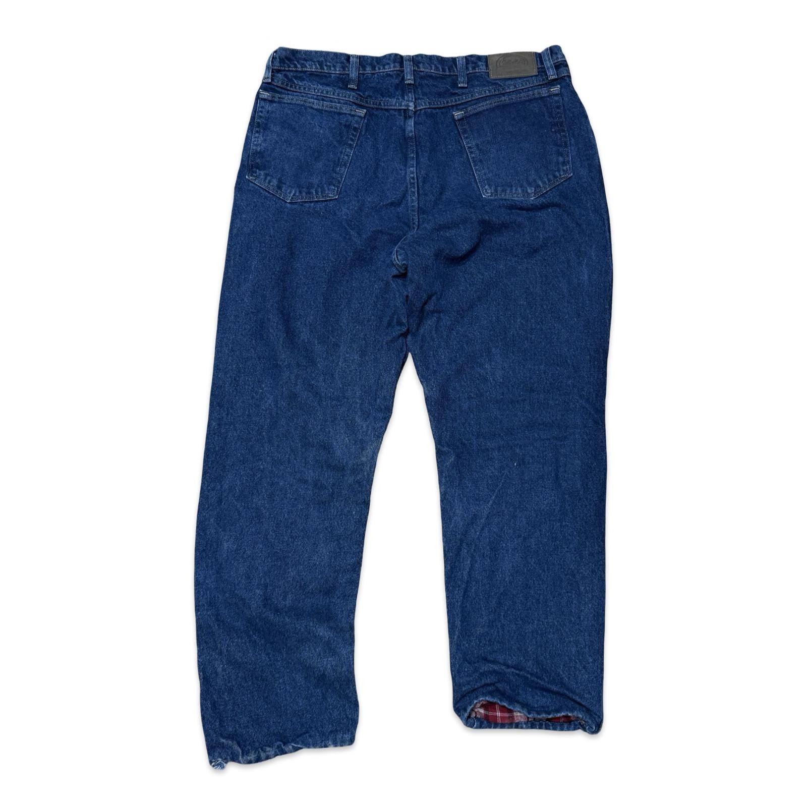 Cabelas Cabela's Flannel Lined Blue Jeans Size US 38 / EU 54 - 4 Thumbnail