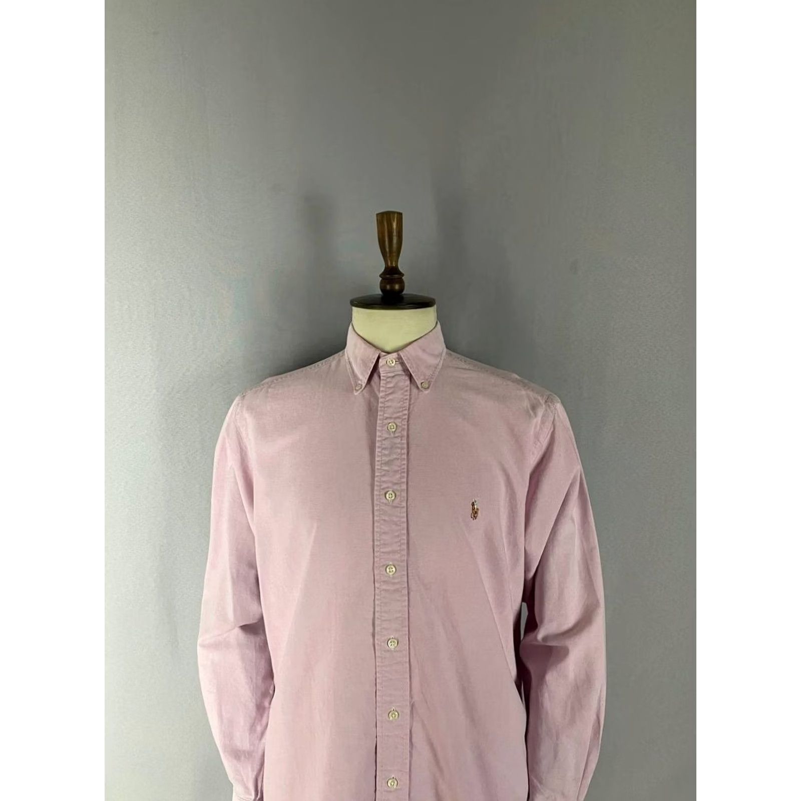Polo Ralph Lauren Polo Ralph Lauren Shirt Mens 34 Pink Casual Size Cotton Long Sleeve Button Size US S / EU 44-46 / 1 - 4 Thumbnail