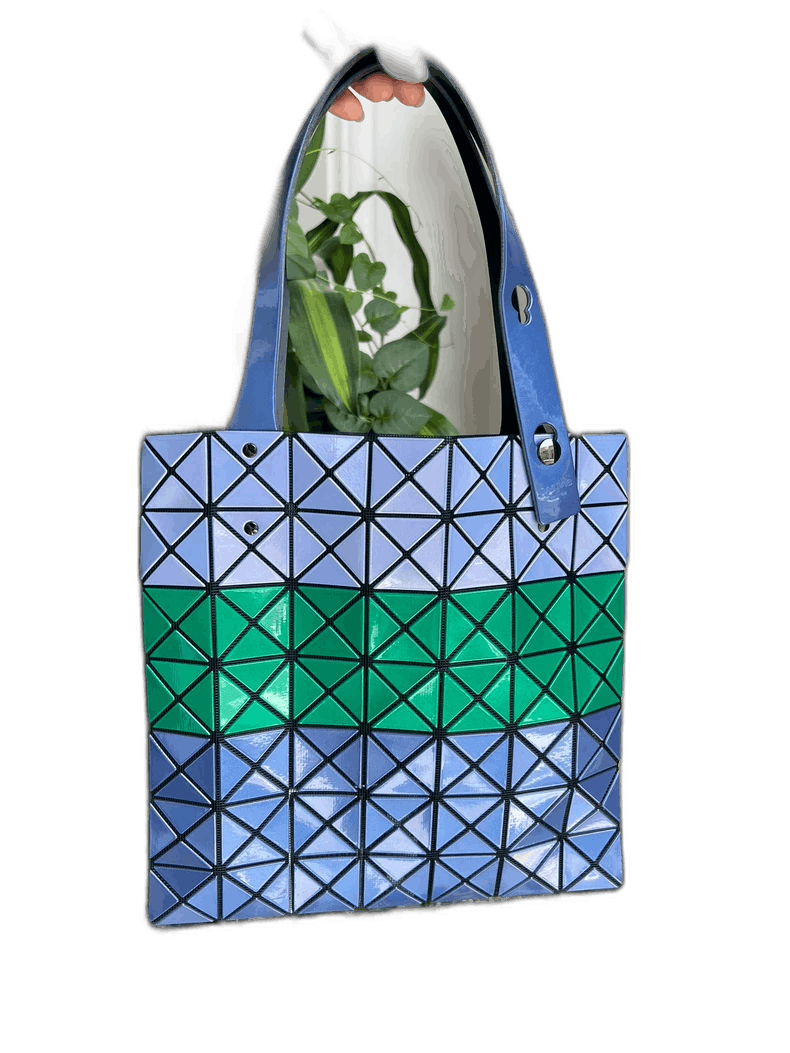 Issey Miyake Color Block Handbag-yf