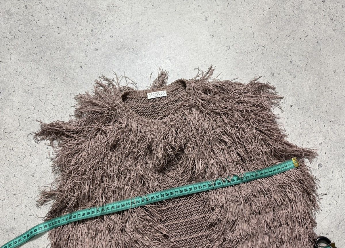 Brunello Cucinelli Brunello Cucinelli Women’s Cardigan Vest Textured Knit Gilet Size M / US 6-8 / IT 42-44 - 12 Thumbnail
