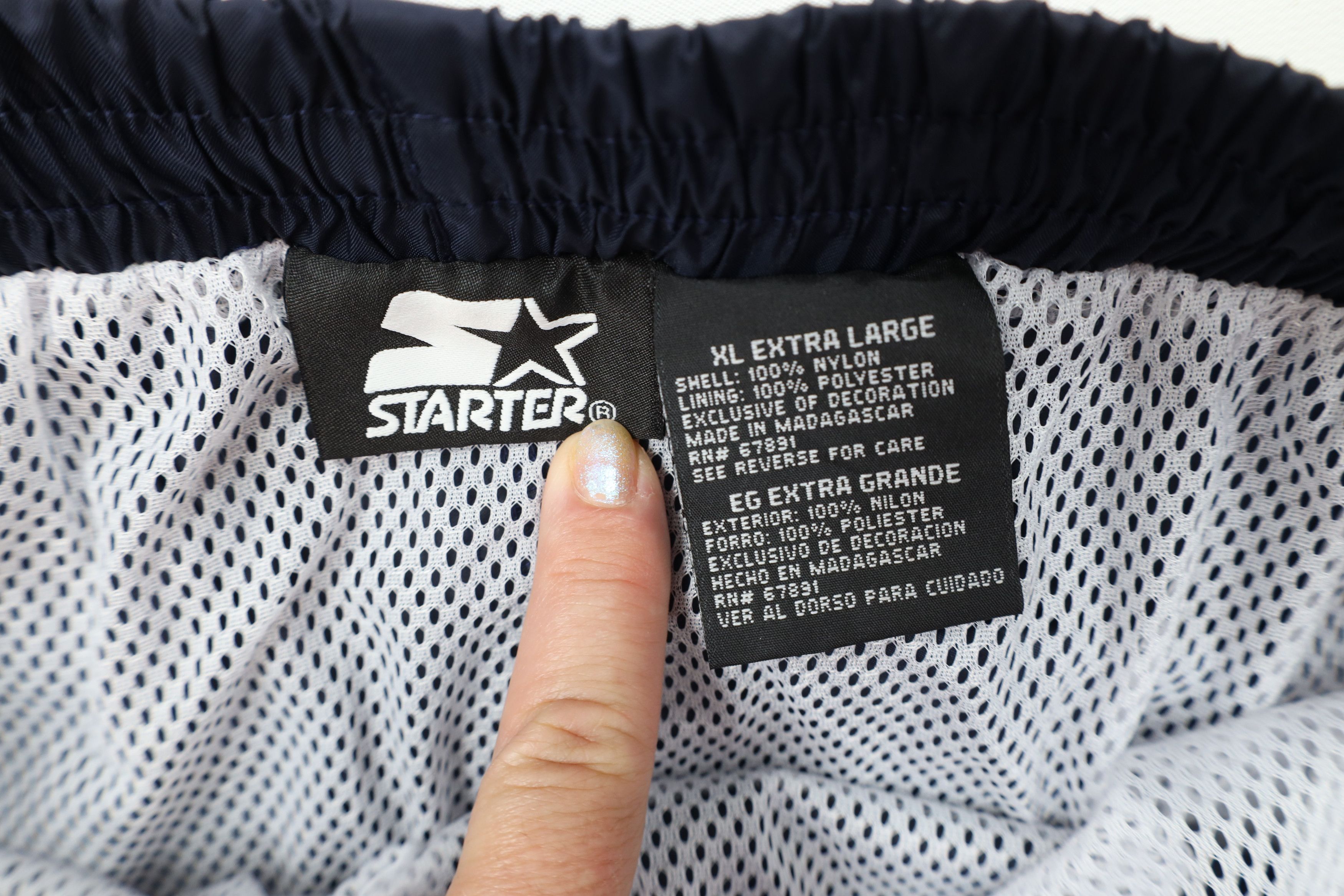 Starter Deadstock Vintage 90s Y2K Starter Windbreaker Shorts Nylon Size US 36 / EU 52 - 9 Thumbnail