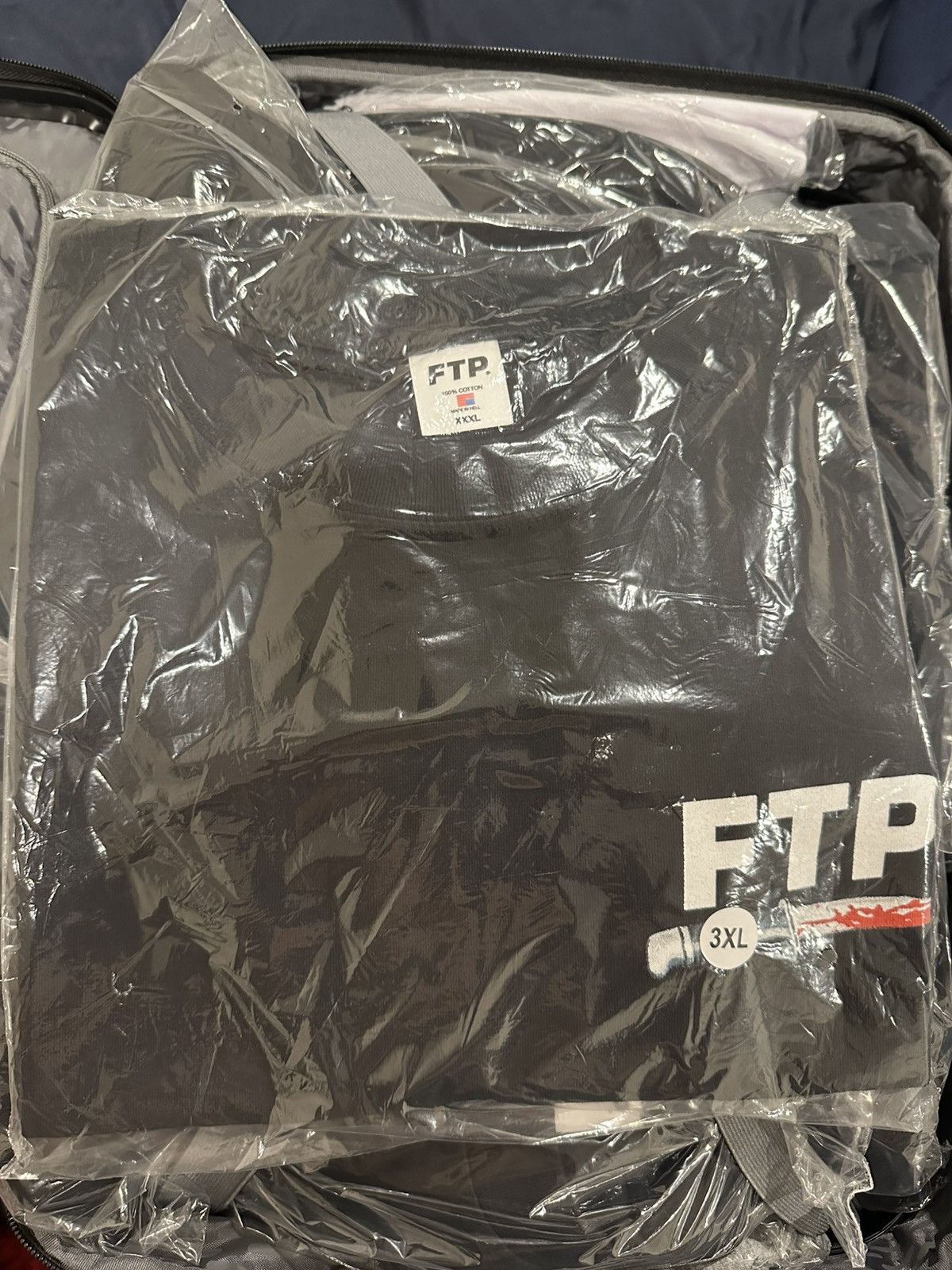 Fuck The Population Ghost Face FTP Logo tee 3XL Size US XXL / EU 58 / 5 - 5 Thumbnail