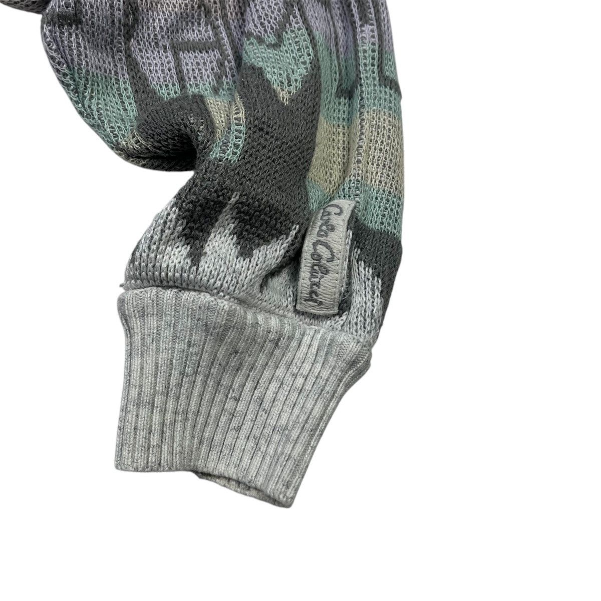 Carlo Colucci × Vintage Carlo Colucci Vintage Sweater Wool Cable Knitwear Size US XL / EU 56 / 4 - 4 Thumbnail
