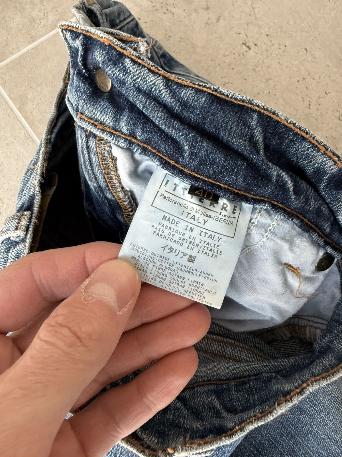 Just Cavalli Vintage Y2K Just Cavalli Denim Skirt Size 27" / US 4 / IT 40 - 8 Thumbnail