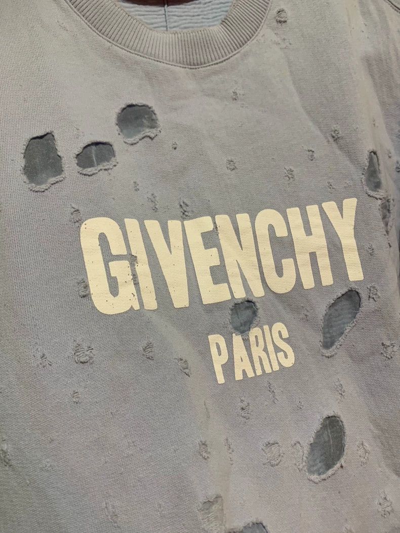 Givenchy Givenchy Ripped Hoodie Size US XS / EU 42 / 0 - 4 Thumbnail