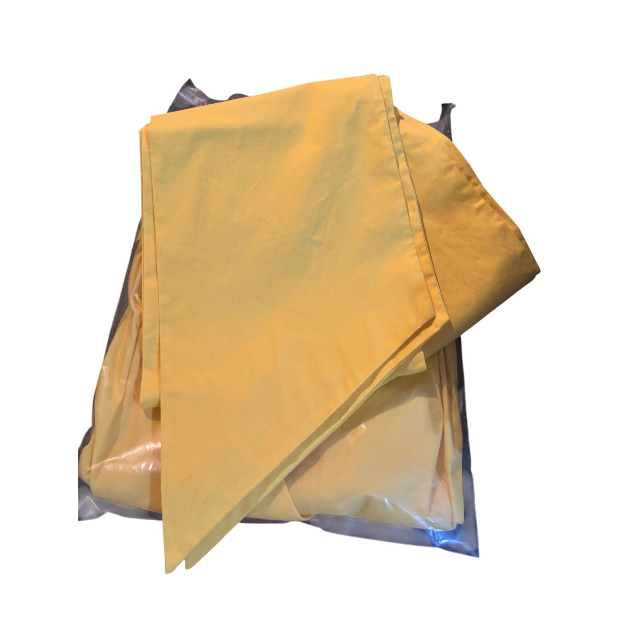 1901 1901 Surplice Wrap Peplum Sleeveless Blouse in Yellow, Sz. Size XL / US 12-14 / IT 48-50 - 6 Thumbnail