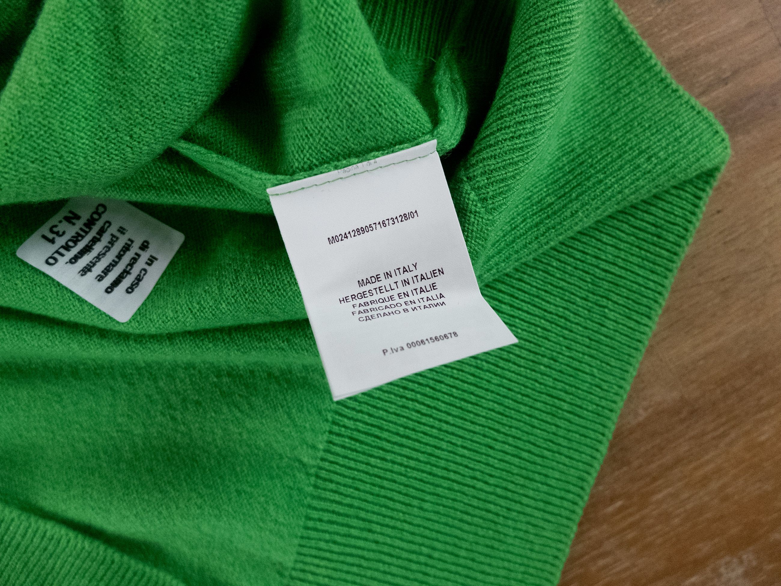 Gran Sasso GRAN SASSO green crewneck wool cashmere sweater Size 3XL Size US XXL / EU 58 / 5 - 6 Thumbnail