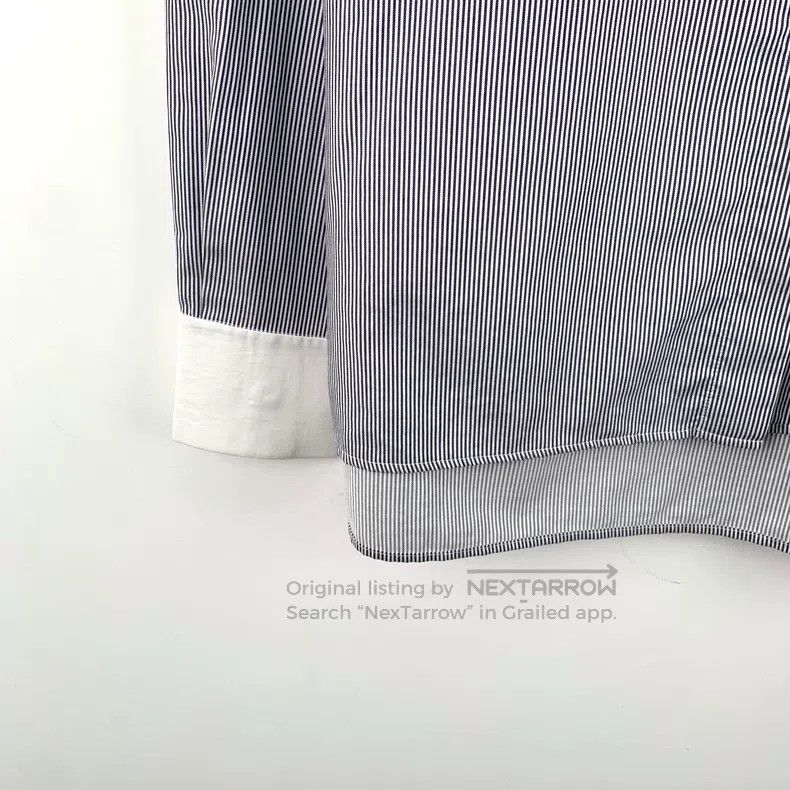 Fendi Fendi Color block striped cotton round neck long sleeve sh Size XXS / US 00 / IT 34 - 4 Thumbnail