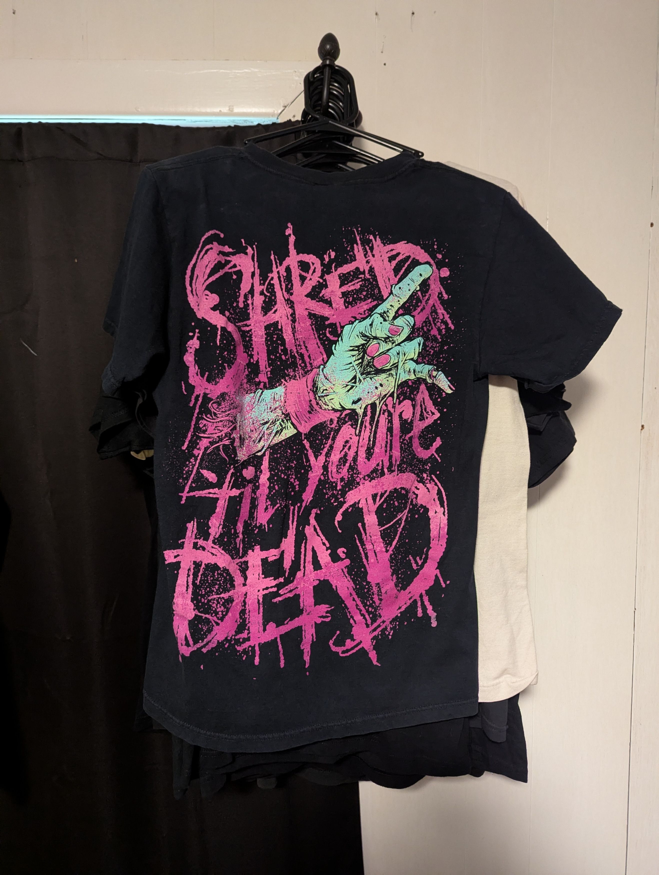 Gildan Wrath and Rapture - Rare - Zombie Cheerleader tee (SMALL) Size US S / EU 44-46 / 1 - 2 Thumbnail