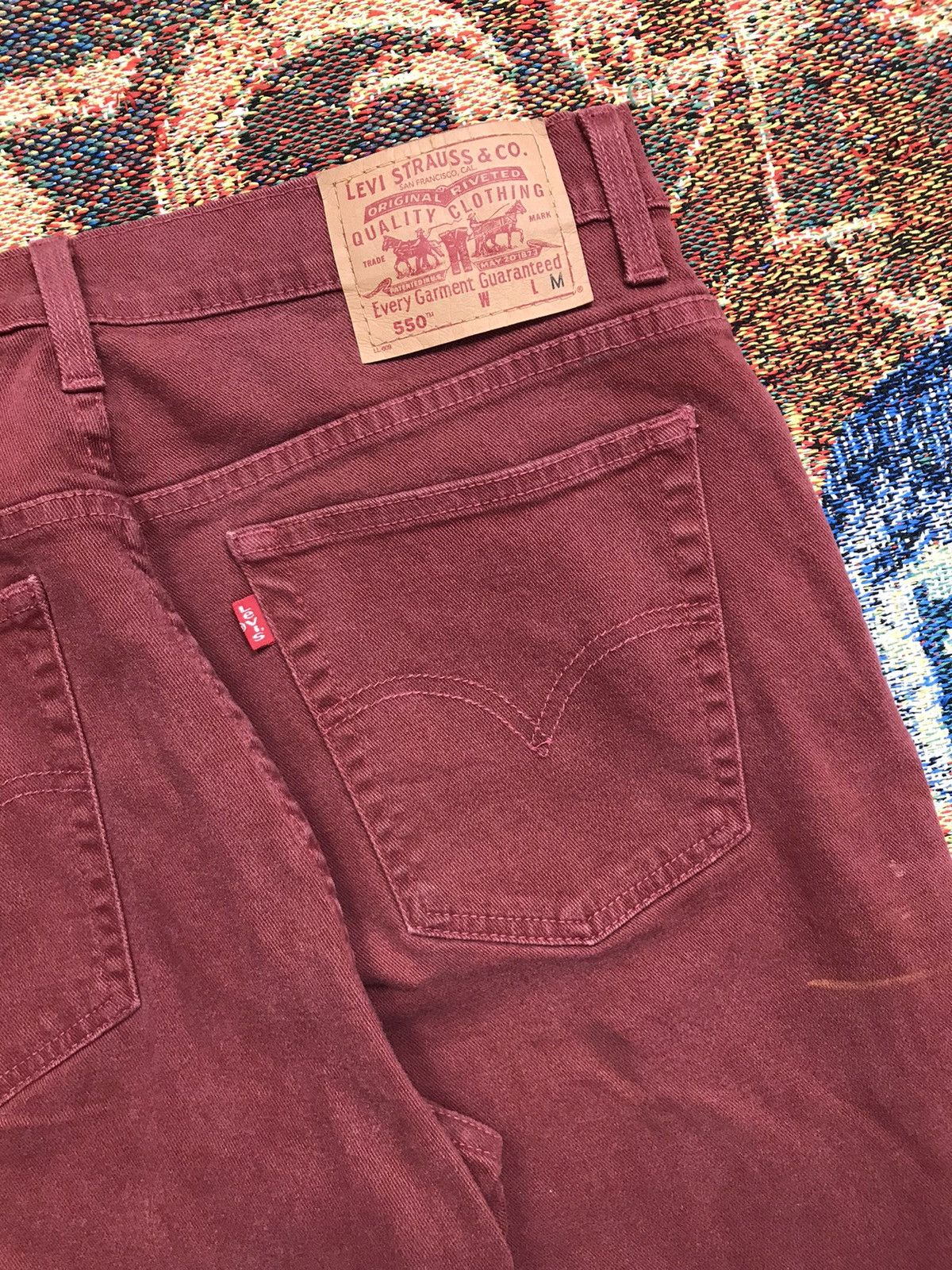 Levi's Vintage Levi’s 550 denim Size US 34 / EU 50 - 12 Thumbnail