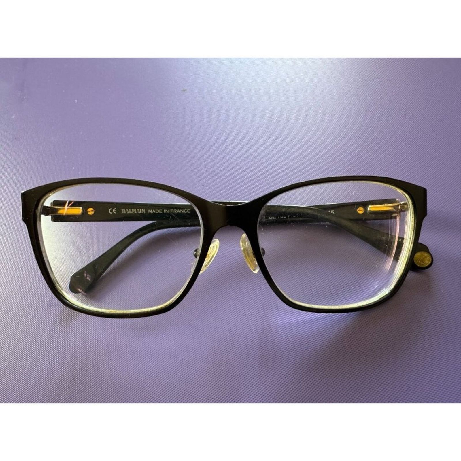 Balmain France Balmain Brown Frames BL 1031 01 135 53 15 Size ONE SIZE - 1 Thumbnail