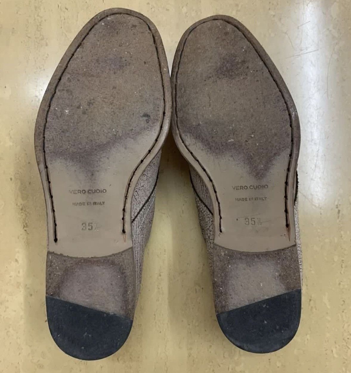 Helmut Lang Helmut Lang vintage cracked leather shoes Helmut Lang's era Size US 5.5 / IT 35.5 - 5 Thumbnail