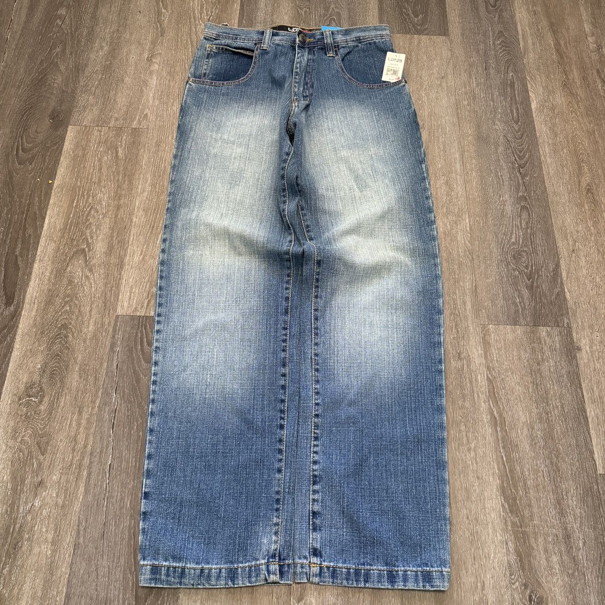 JNCO × Vintage Crazy Vintage y2k LOT29 baggy wide leg Southpole style jeans Size US 32 / EU 48 - 2 Thumbnail