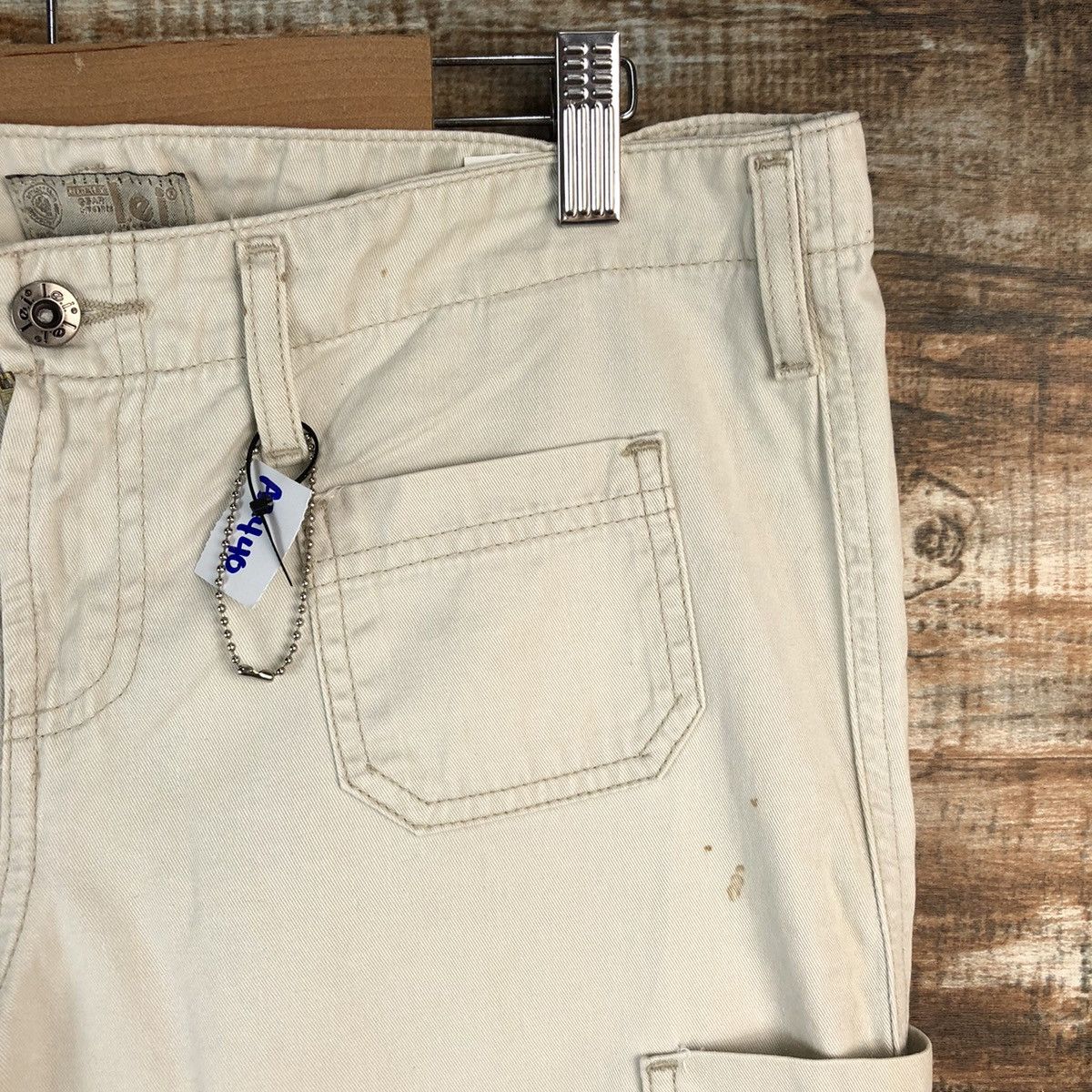 L.E.I. Lei White Cargo utility Multipocket Pants #A2440 Size 30" / US 8 / IT 44 - 8 Thumbnail