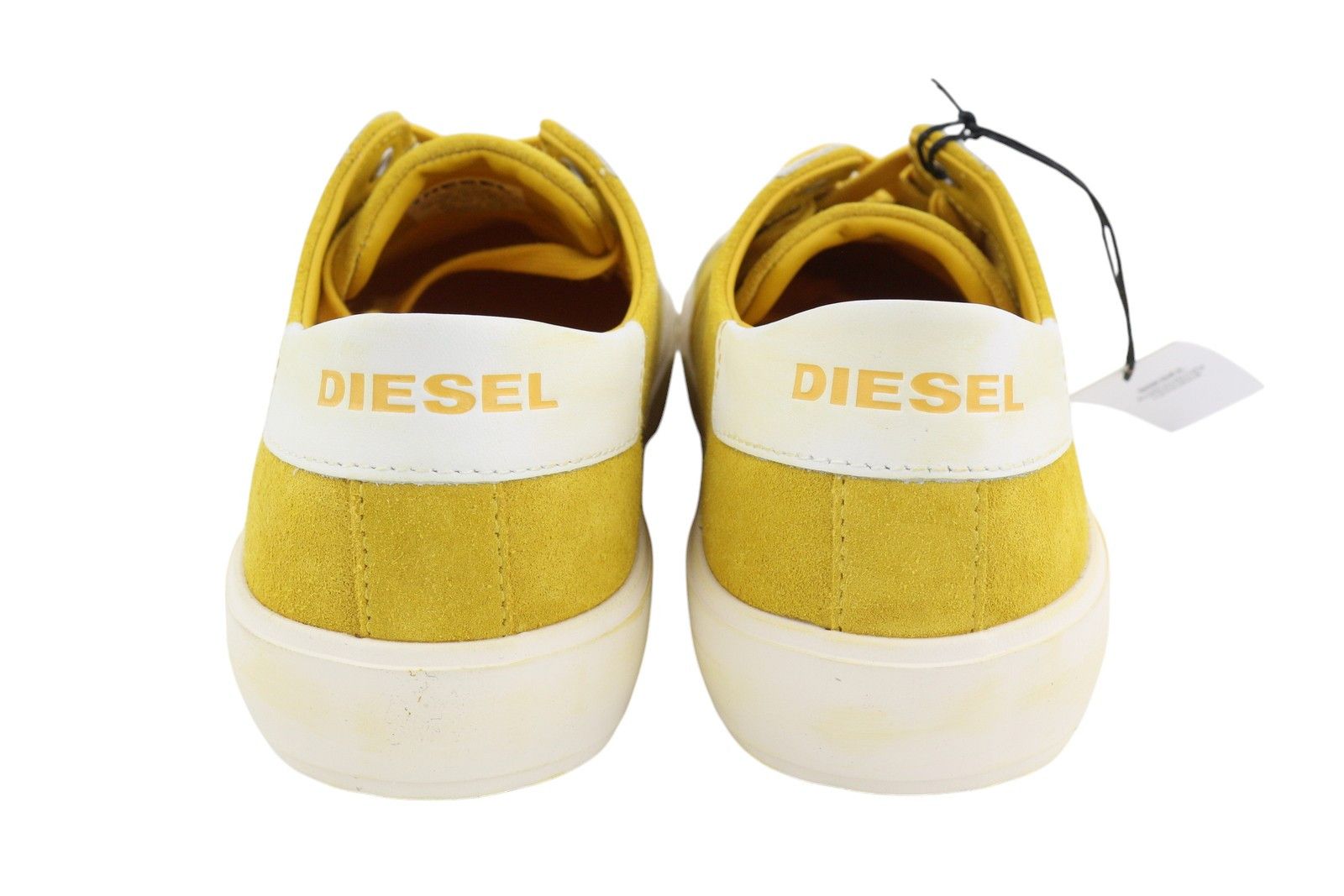 Diesel S-Mydori Lc Mens Sneakers EU44 Yellow Suede Leather 40953 Size US 11 / EU 44 - 8 Thumbnail