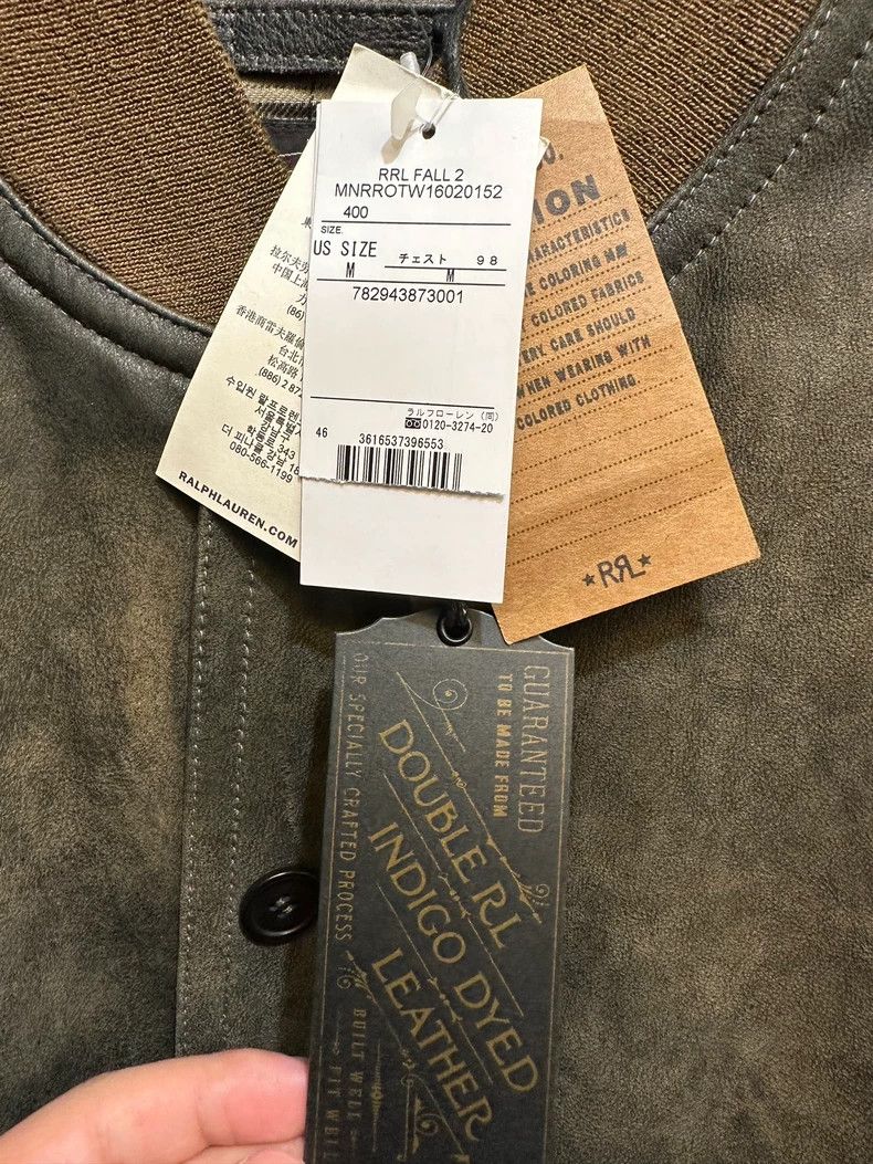 RRL Ralph Lauren RRL Ralph Lauren Full grain cowhide indigo dyed vintage A1 Size US S / EU 44-46 / 1 - 3 Thumbnail