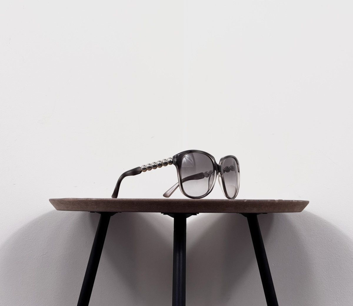 Emporio Armani Emporio Armani Oversized Sunglasses Grey/Brown EA9539/S Size ONE SIZE - 7 Thumbnail