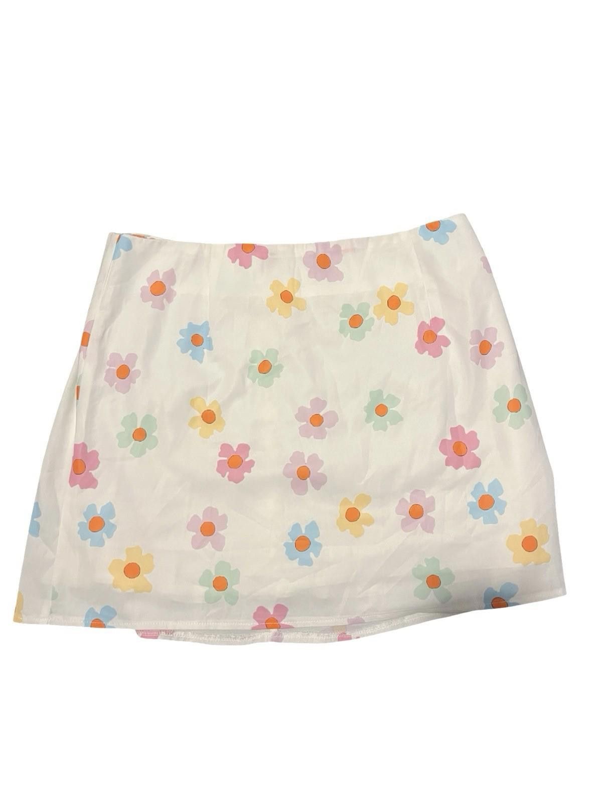 Other Princess Polly Floral Print Mini Skirt 14 Size 36" / US 14 / IT 50 - 2 Thumbnail