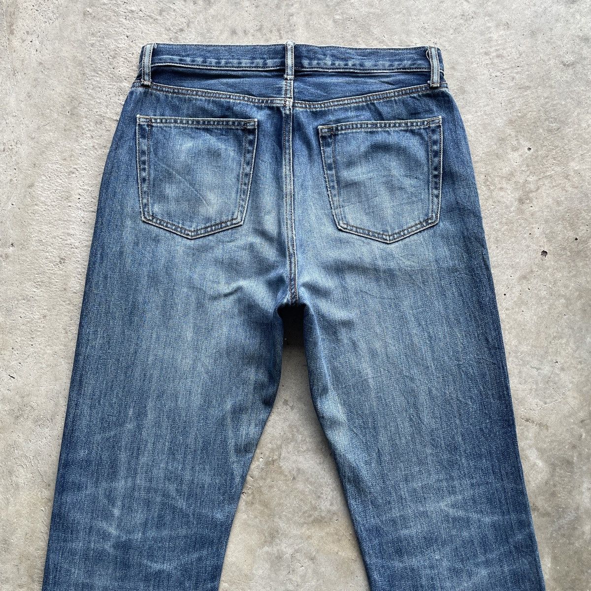Japanese Brand Vintage Japanese Brand Faded Denim Jeans Pants W31x31.5 Size US 31 - 9 Thumbnail
