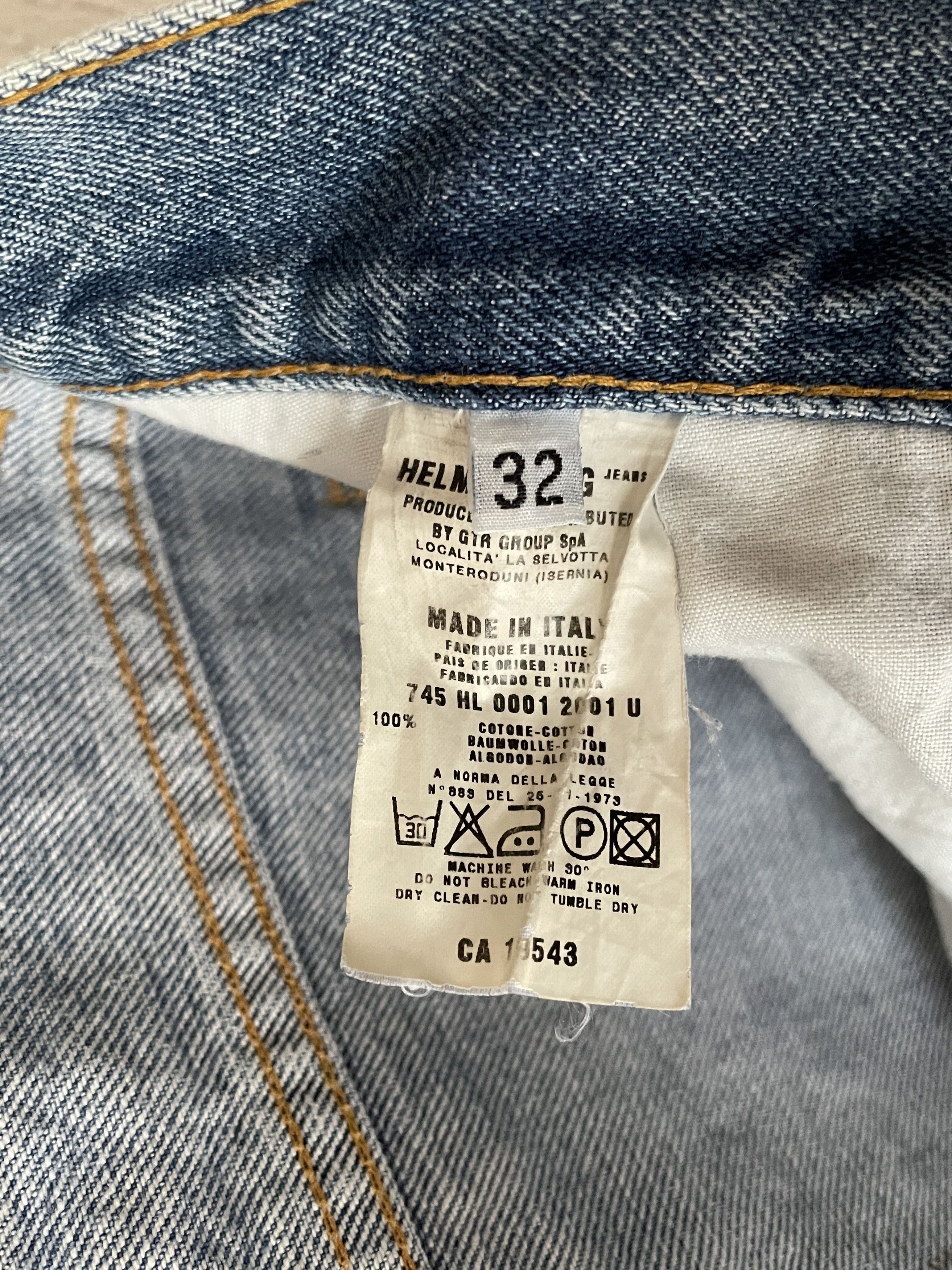 Helmut Lang 1998 Helmut Lang Jeans Size US 32 / EU 48 - 8 Thumbnail