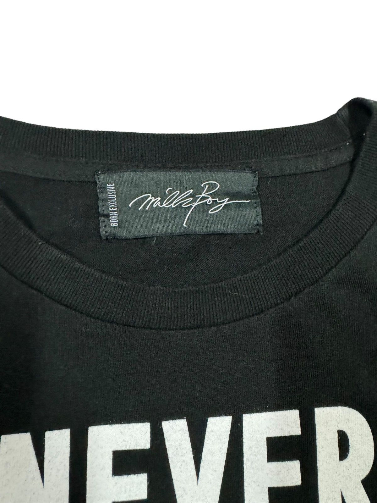 Japanese Brand Milk Boy *Never Hear Nothing* Bear Oversized Tee Size US XL / EU 56 / 4 - 5 Thumbnail