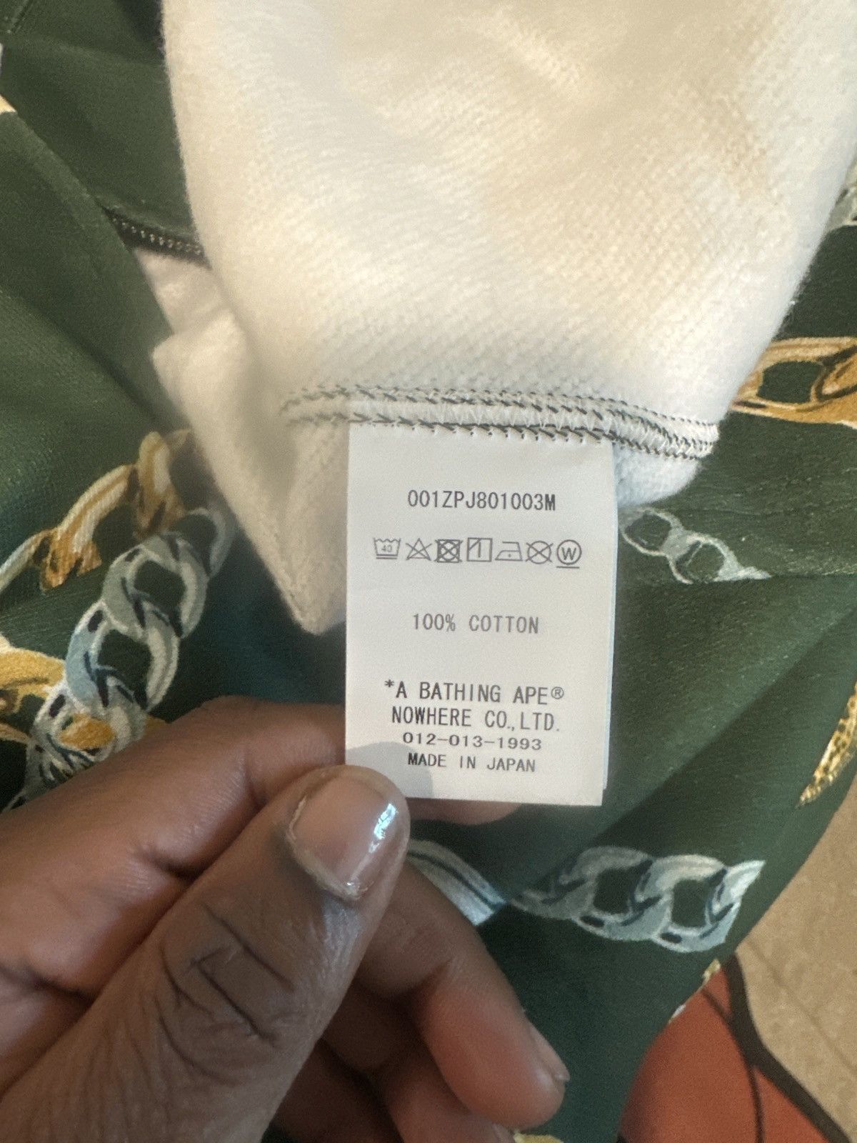 Bape Bape Gold chain shark shoodie Size US M / EU 48-50 / 2 - 10 Thumbnail