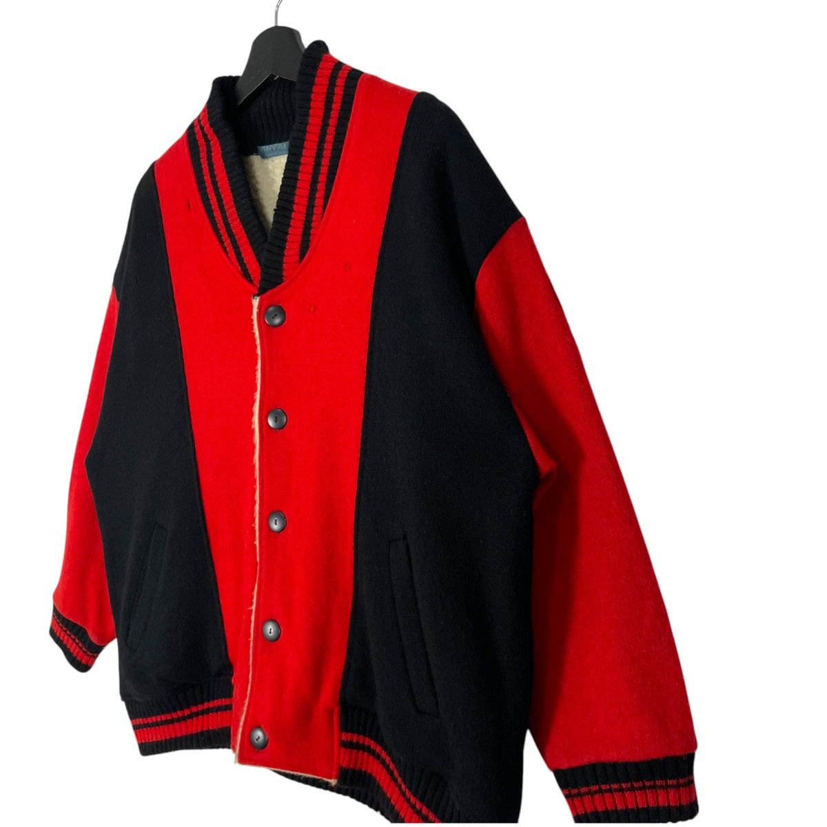 Japanese Brand Vintage Chiyogami Knit Jacket Japanese Brand Button Up Size L / US 10 / IT 46 - 3 Thumbnail