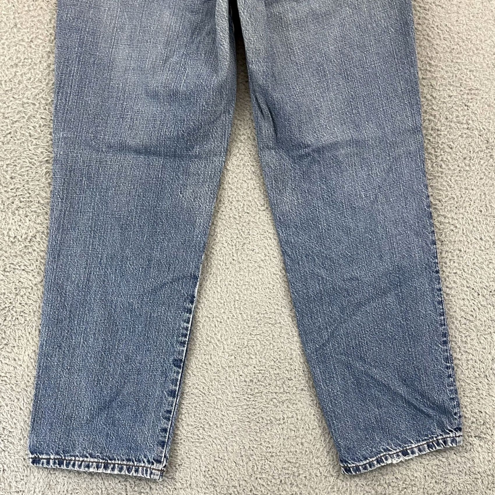 Ralph Lauren VINTAGE Ralph Lauren Polo Jeans Womens 10x30 Blue Classic Fit Denim Straight 90s Preppy Retro Mens Women Boys Girls Size 32" / US 10 / IT 46 - 6 Thumbnail