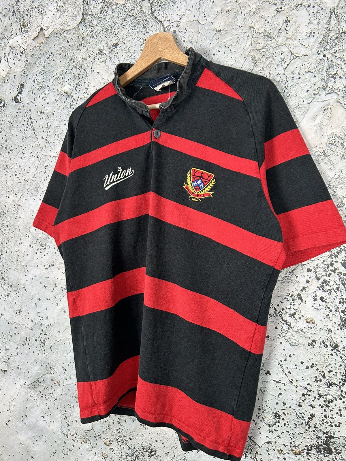 Vintage Vintage CRFU Rugby Jersey 90s Archival Rare New Zealand Size US L / EU 52-54 / 3 - 2 Thumbnail
