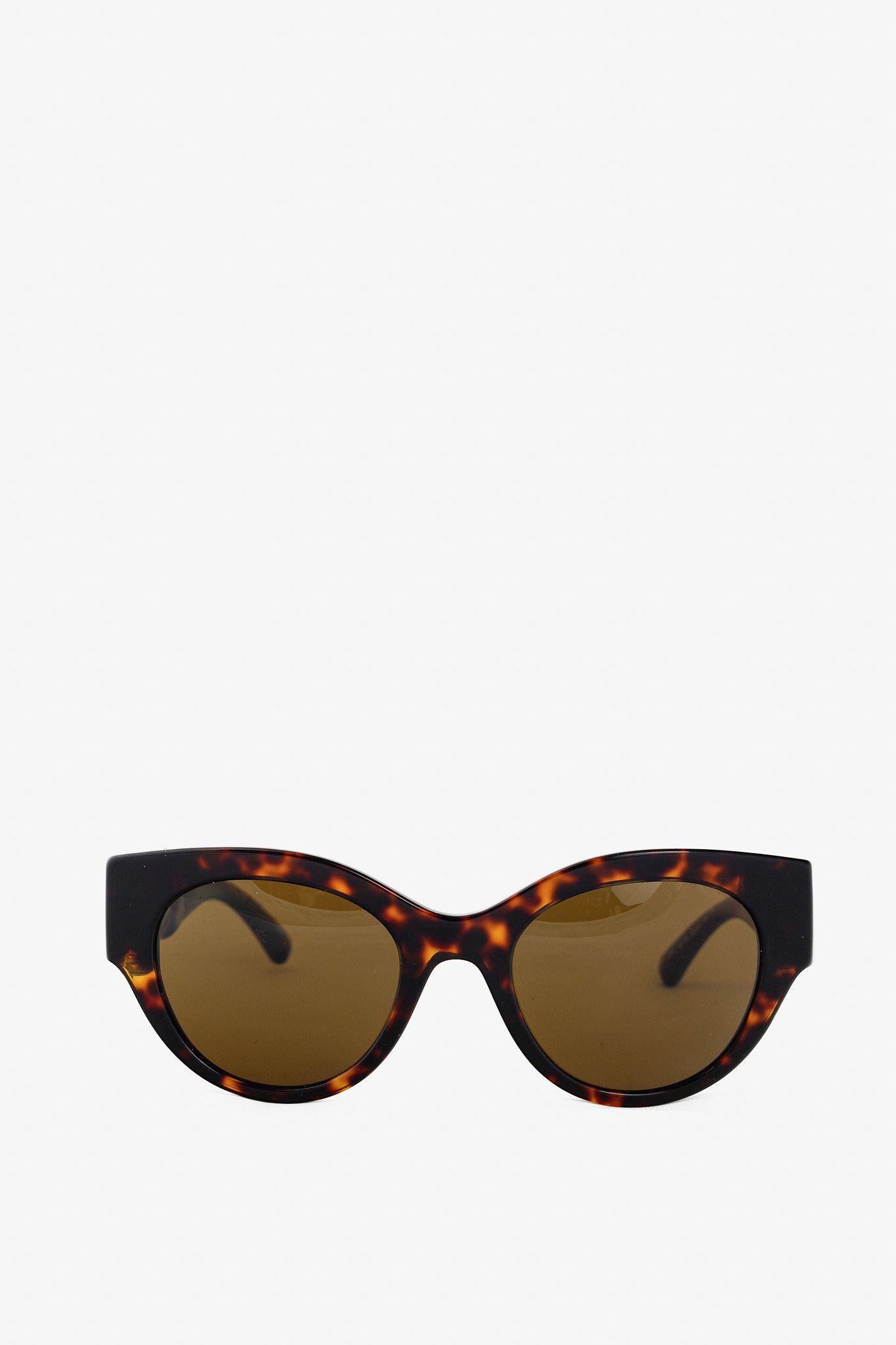 Versace Versace VE4408 108/73 Havana Tortoiseshell Medusa Sunglasses Size ONE SIZE - 2 Thumbnail