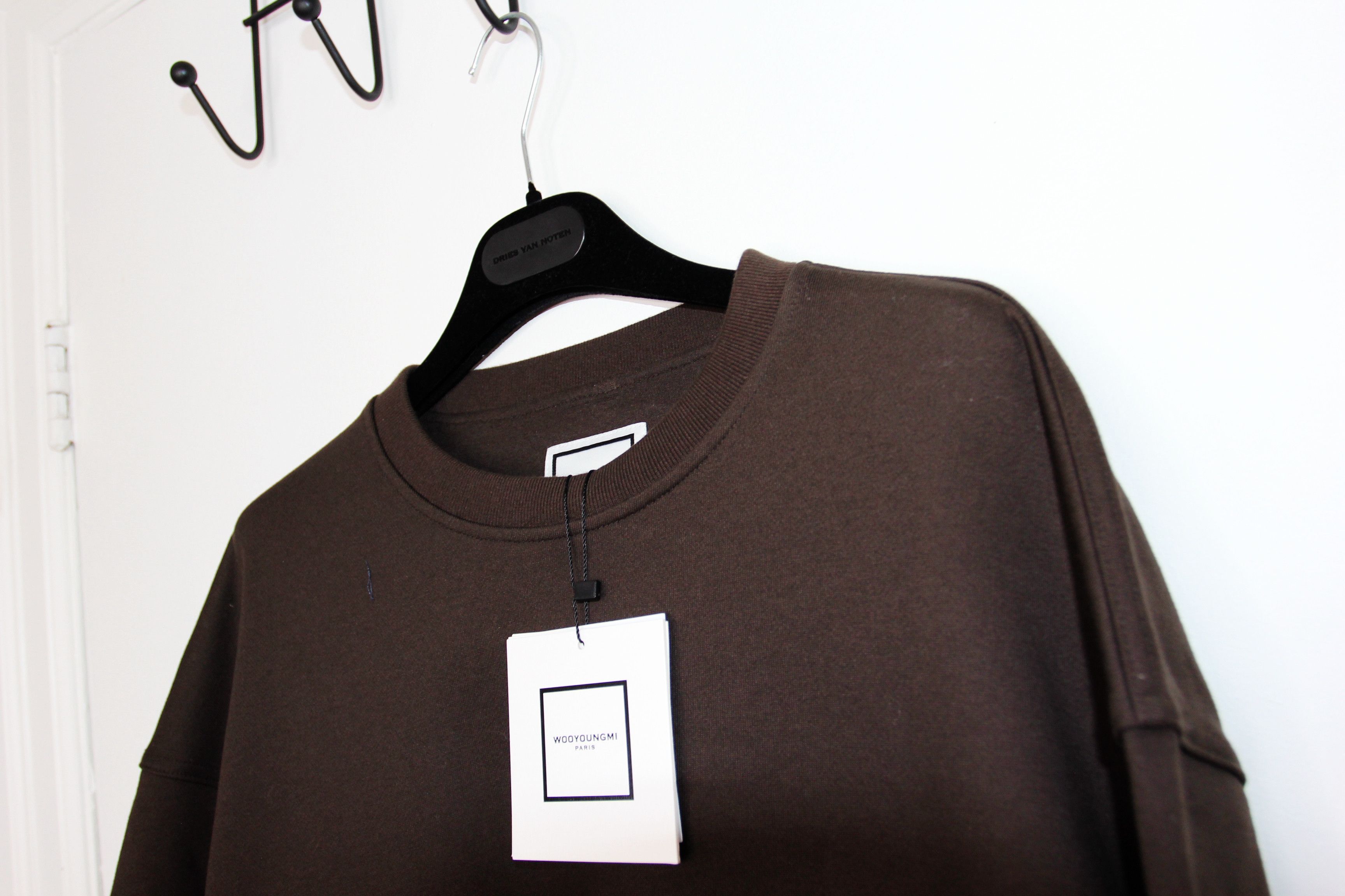 Wooyoungmi BNWT AW23 WOOYOUNGMI LOGO LABEL SWEATSHIRT 46 Size US S / EU 44-46 / 1 - 4 Thumbnail