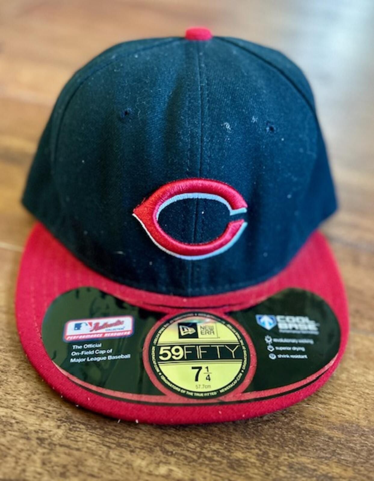 New Era New Era 59FIFTY Cincinnati Reds Fitted Baseball Cap 7 1/4 Size ONE SIZE - 1 Thumbnail