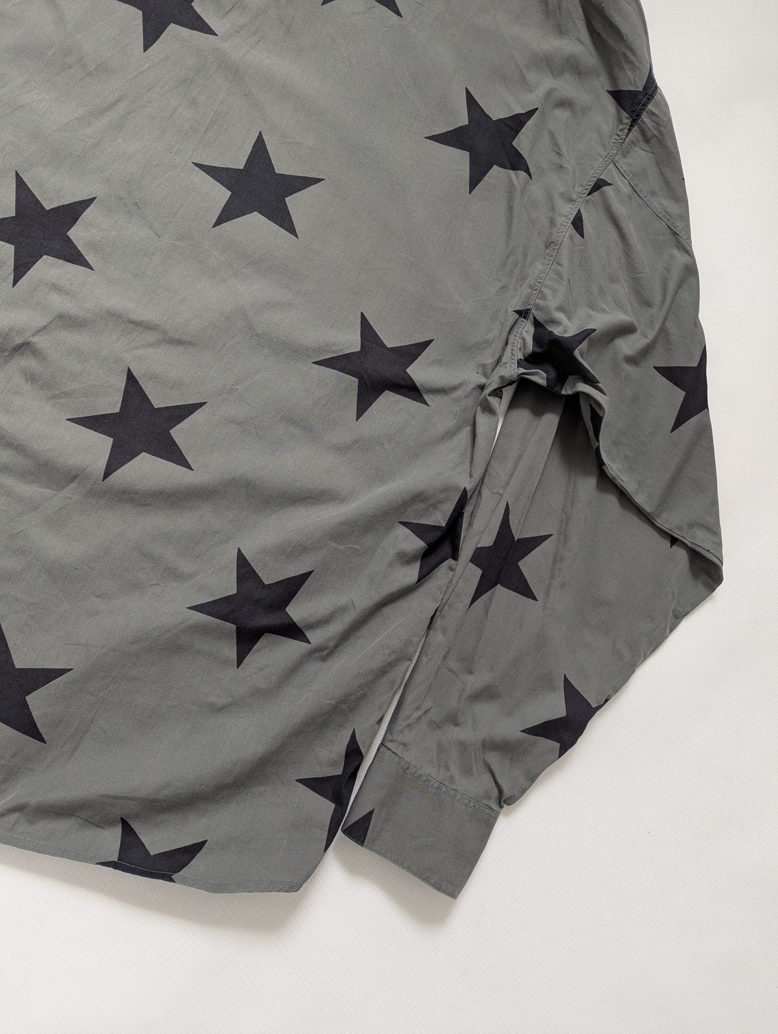 Vintage 90s Shirt Stars Print Oversize XL vintage y2k retro clubwear Size US XL / EU 56 / 4 - 12 Thumbnail