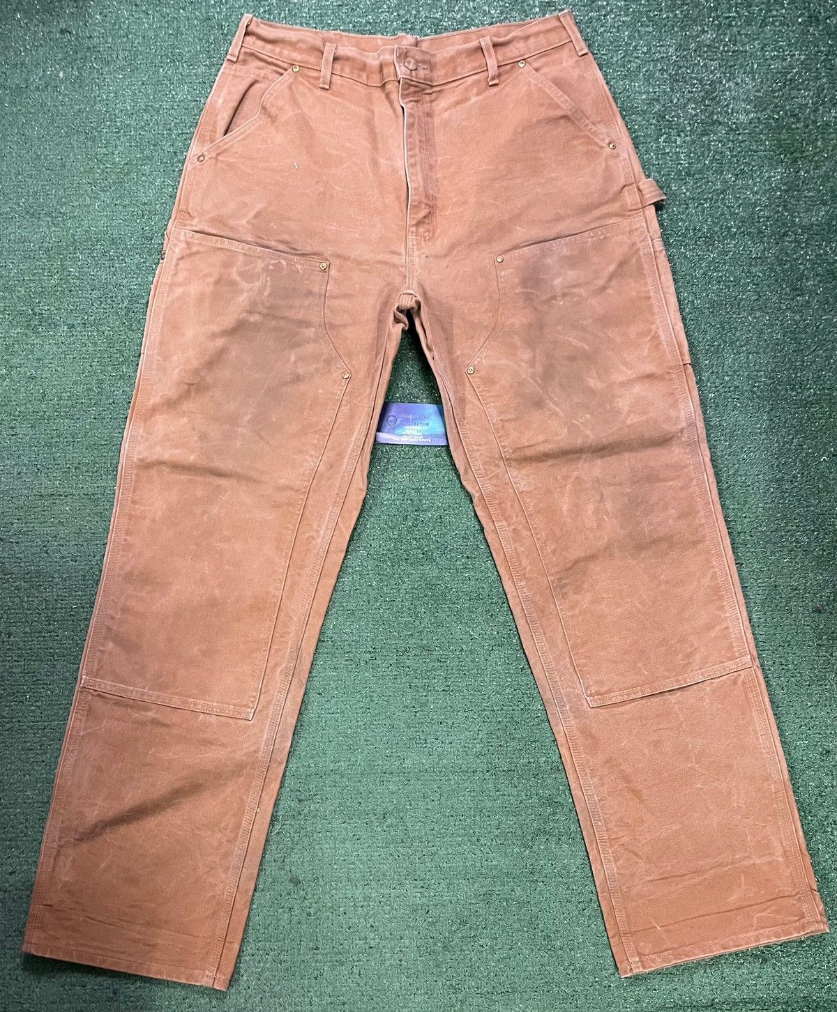 Carhartt Carhartt tan double knee pants Size US 40 / EU 56 - 5 Thumbnail