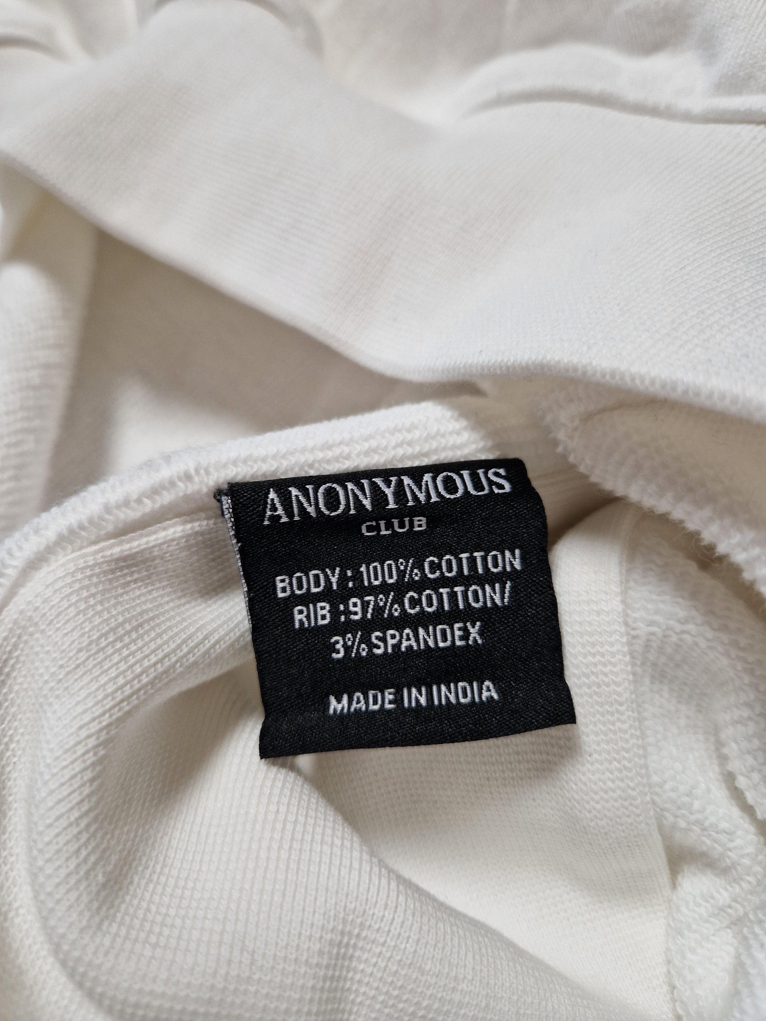 Anonymous Club Anonymous Club Hood By Air Friends & Family White Hoodie Size US XL / EU 56 / 4 - 6 Thumbnail