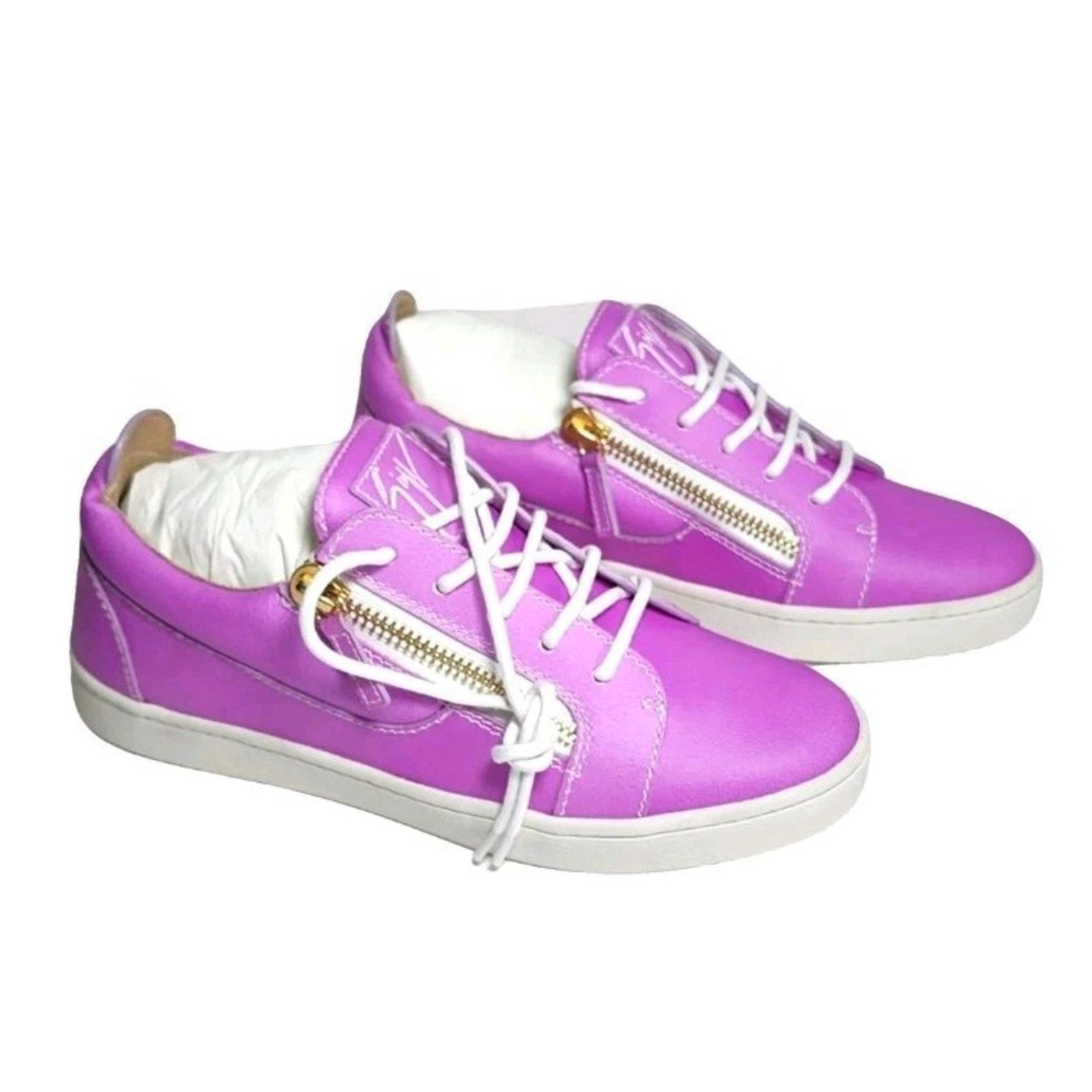 Giuseppe Zanotti GIUSEPPE ZANOTTI Leather Sneakers US8 UK5 EU38 . Size US 5 / IT 35 - 1 Thumbnail