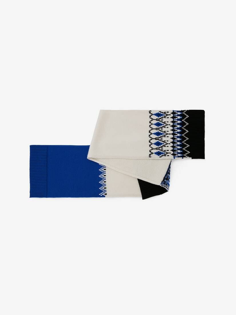 Alexander McQueen o1y1224 Size: OS / Patch Scarf in Multicolor Size ONE SIZE - 2 Thumbnail