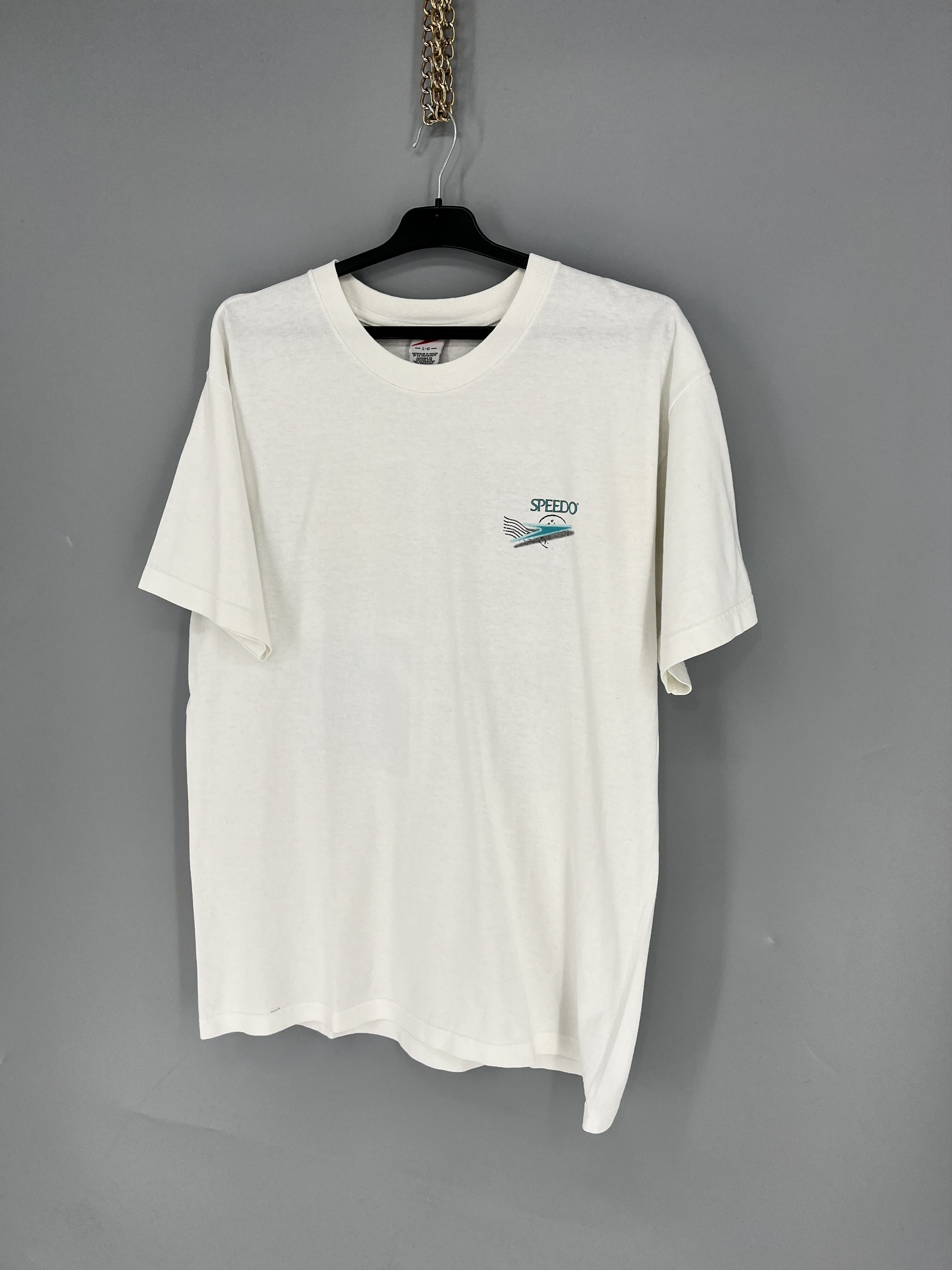 Speedo T shirt Vintage Speedo 1999 L Timbre Nature Dauphin Size US L / EU 52-54 / 3 - 4 Thumbnail