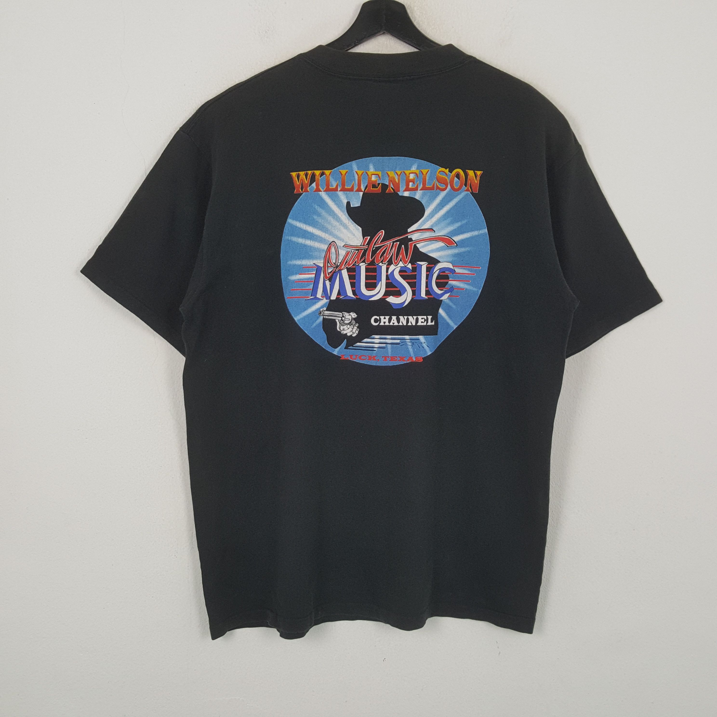 Vintage Willie Nelson Music Channel Vintage Tshirt RR24 Size US XL / EU 56 / 4 - 3 Thumbnail