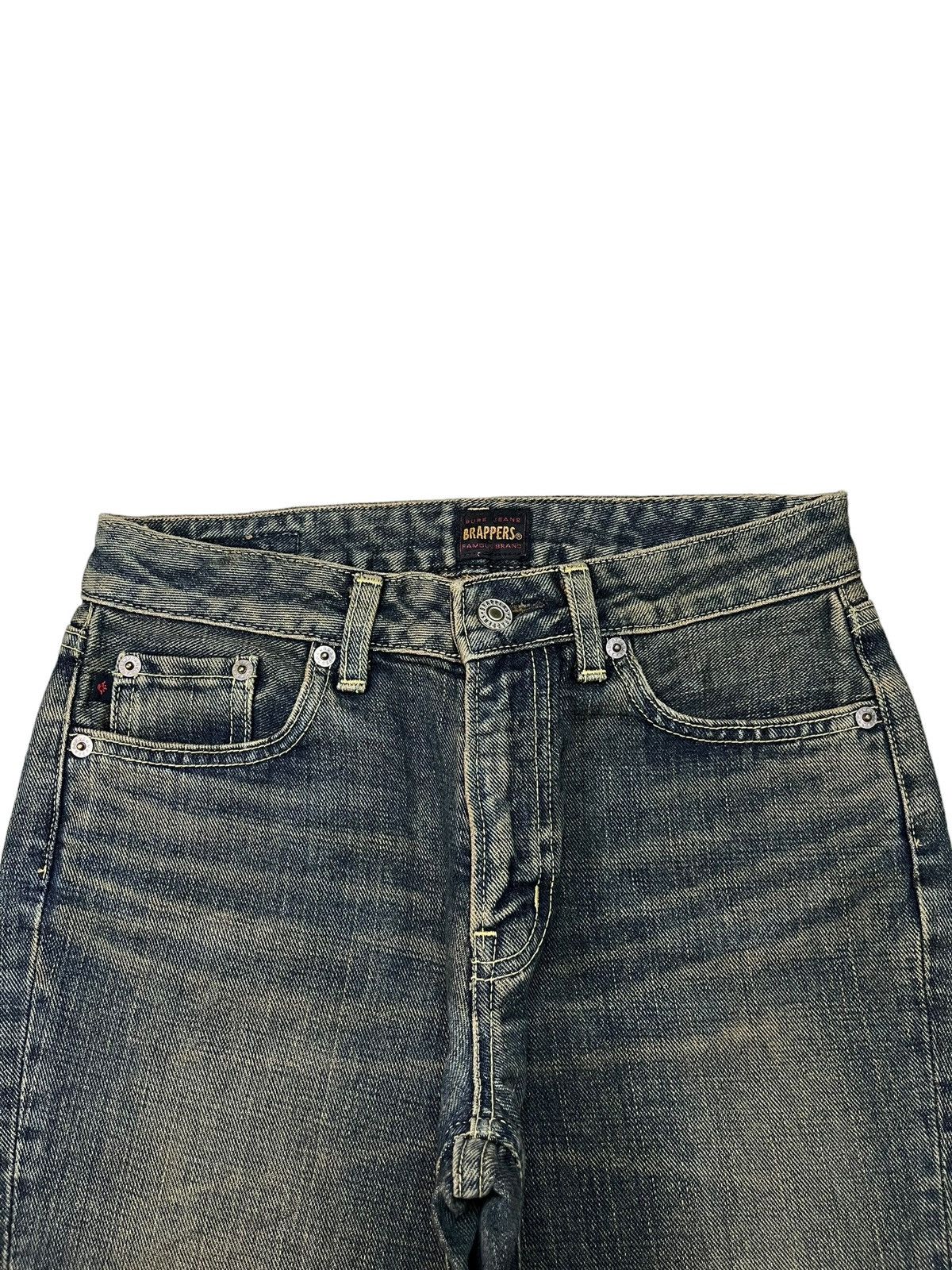 Japanese Brand Vintage Japanese Brand Rusty Mud Wash Flare Jeans Size 27" / US 4 / IT 40 - 4 Thumbnail