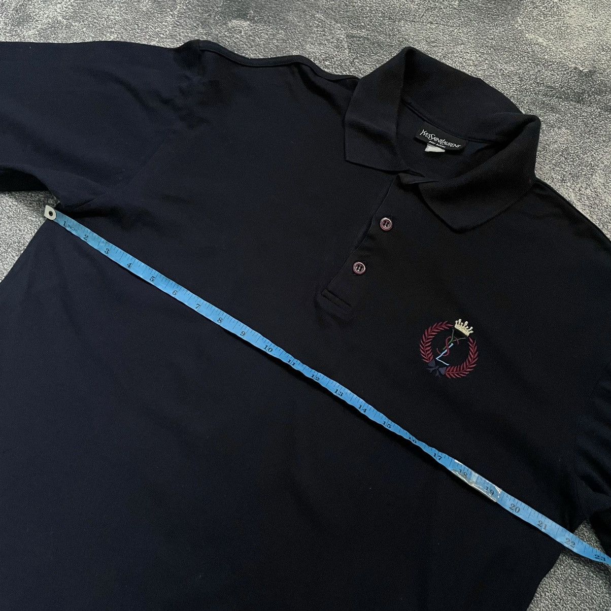 🔥YvesSaintLaurent pour homme embroidery logo shirt