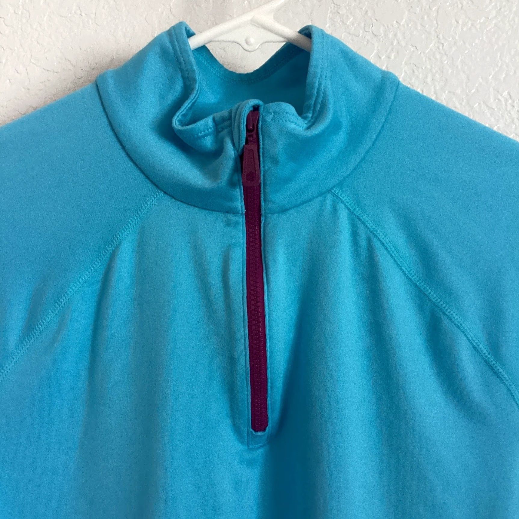 Mountain Hardwear Mountain Hardwear Women Butter Zippity Pullover L Ocean Blue 1/4 Zip Long Sleeve Size L / US 10 / IT 46 - 4 Thumbnail