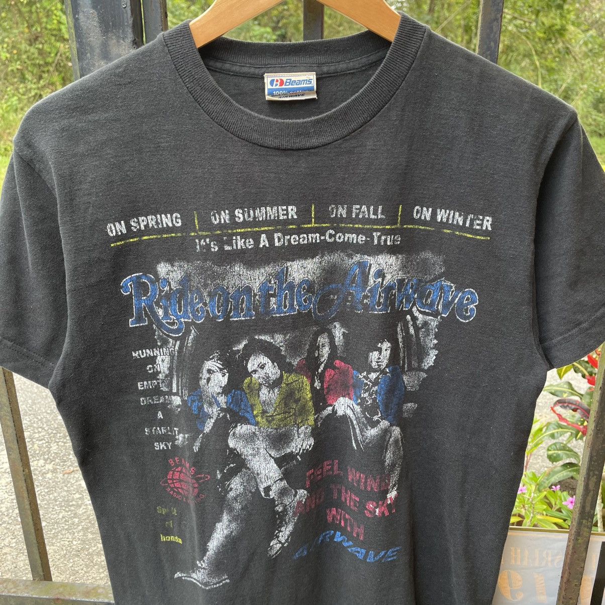 Band Tees × Beams Plus × Vintage 🔥🇯🇵Beams Honda Air Wave Rock Band Promo Collab Music Tee Size US M / EU 48-50 / 2 - 4 Thumbnail