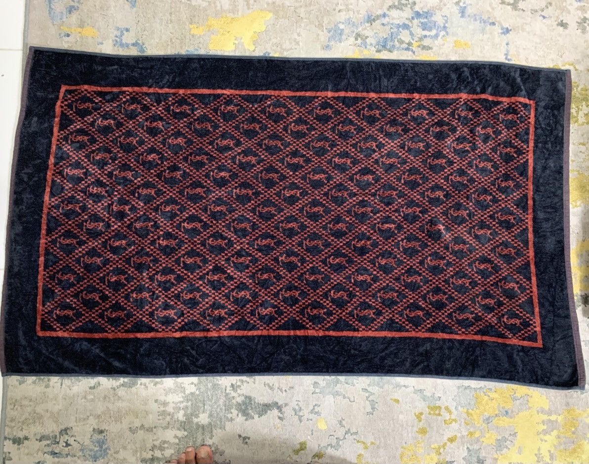 Saint Laurent Paris Vintage 1990’s Yves Saint Laurent Monogram Towel Size ONE SIZE - 3 Thumbnail
