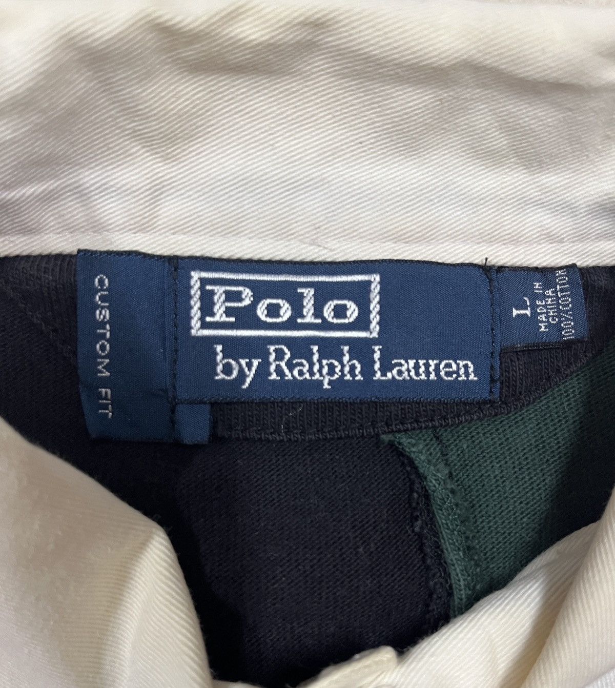 Polo Ralph Lauren Vintage Polo ralph lauren rugby patchwork Size US L / EU 52-54 / 3 - 9 Thumbnail
